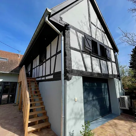 Bed & Breakfast Leo Et Lysele - Magnifique Au Calme A 15 Minutes Du Centre De Strasbourg Illkirch-Graffenstaden