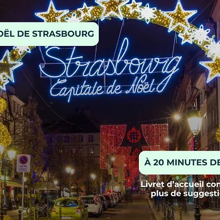 Leo Et Lysele - Magnifique Independant Avec Petit-dejeuner A 10 Minutes De Strasbourg Illkirch-Graffenstaden