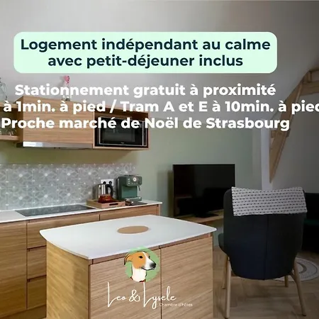 Bed and breakfast Leo Et Lysele - Magnifique Indépendant à 15 Minutes De Strasbourg