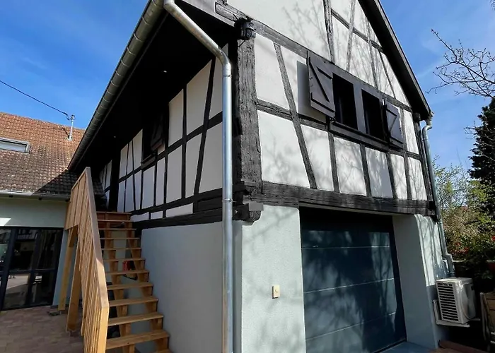 Bed & Breakfast Leo Et Lysele - Magnifique Independant A 15 Minutes De Strasbourg Illkirch-Graffenstaden